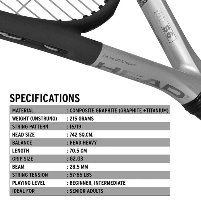 Head Ti S6 US- Black